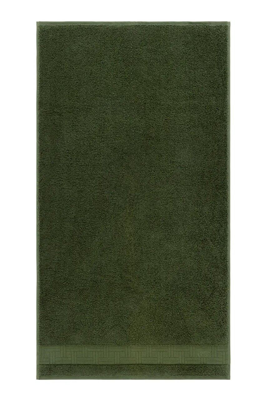 Malý bavlnený uterák Kenzo KWEAVE Kaki 45 x 70 cm
