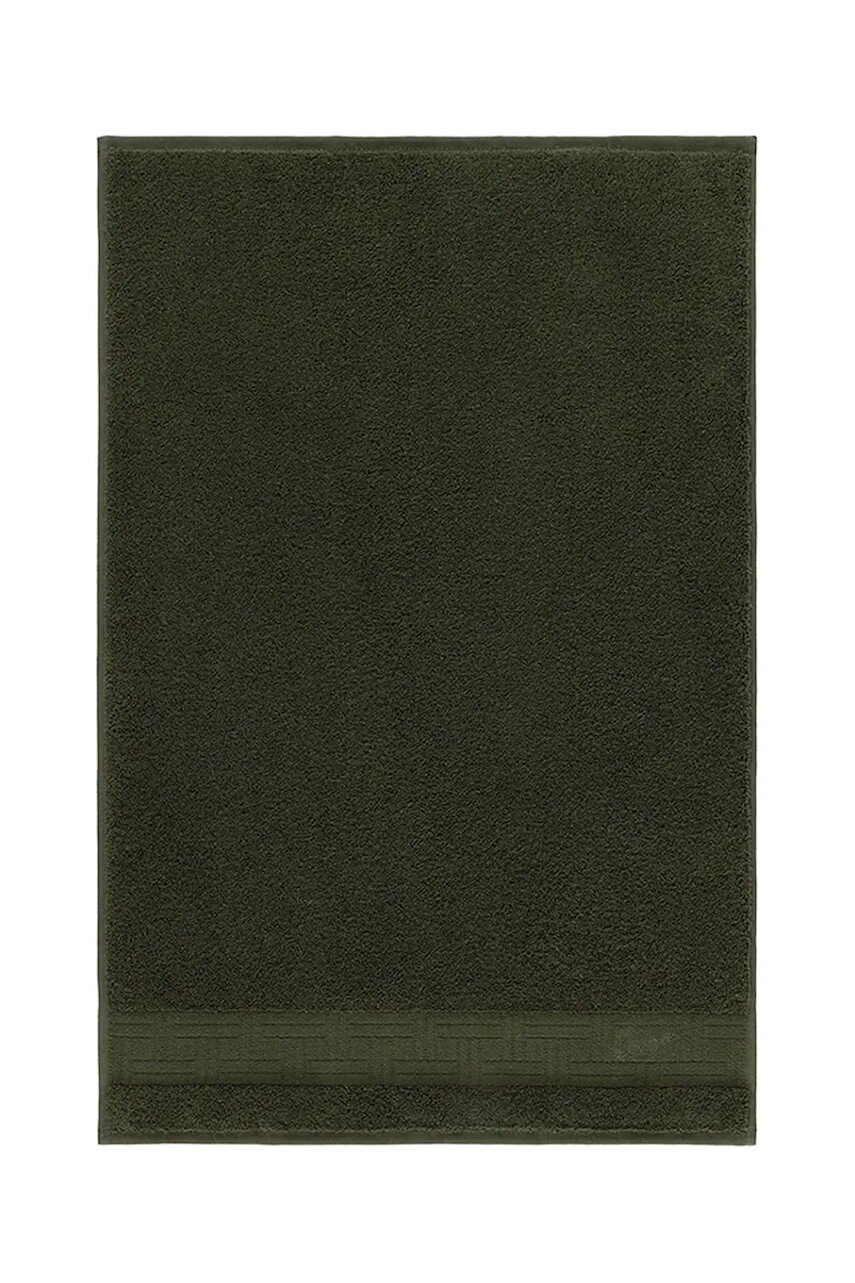 Stredný bavlnený uterák Kenzo KWEAVE Kaki 70 x 140 cm
