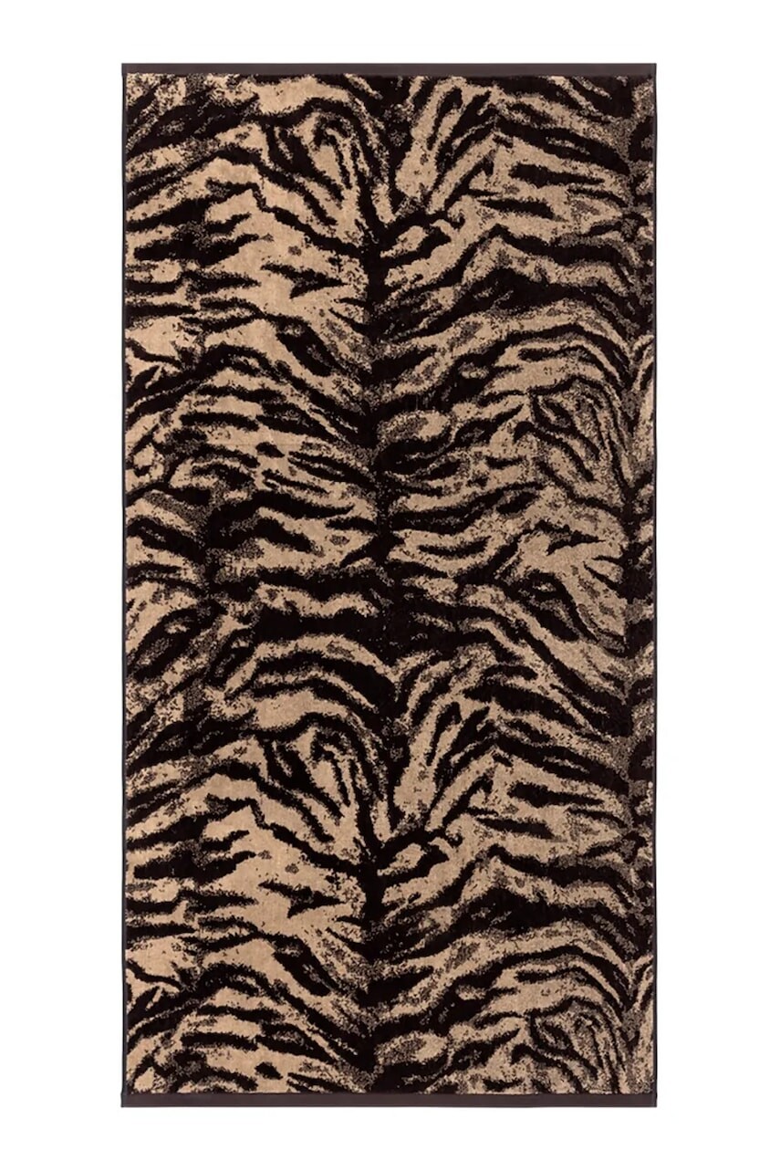 Stredný bavlnený uterák Kenzo KFAUVE Naturel 70 x 140 cm