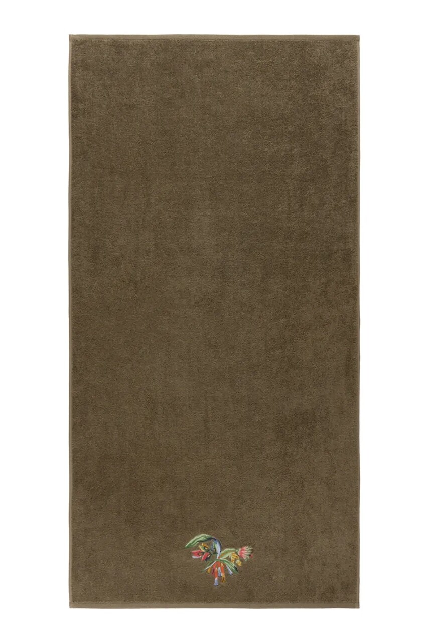 Stredný bavlnený uterák Yves Delorme EZE 70 x 140 cm