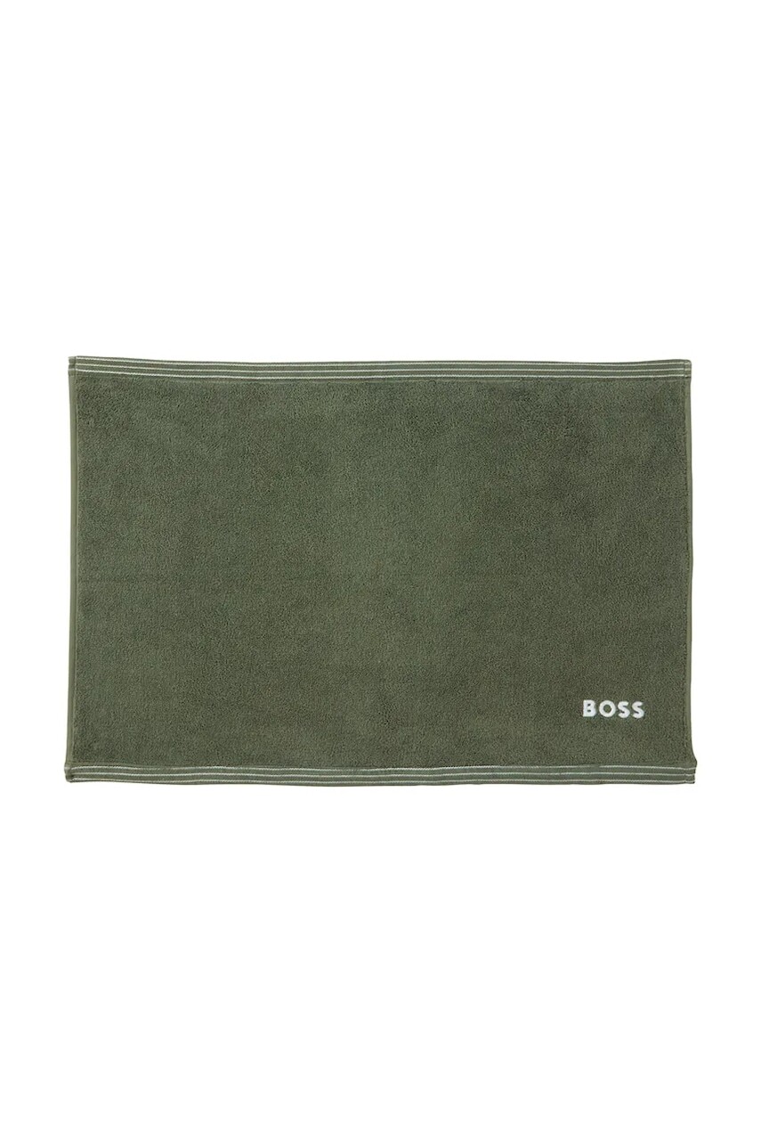 Bavlnený kúpeľňový koberec BOSS EDGE Lichen 50 x 70 cm