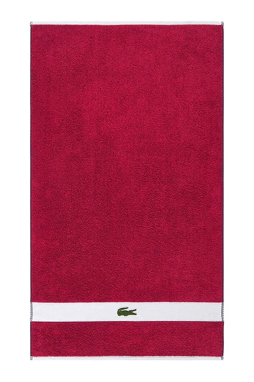 Malý bavlnený uterák Lacoste LCASUAL Bigarreau 55 x 100 cm