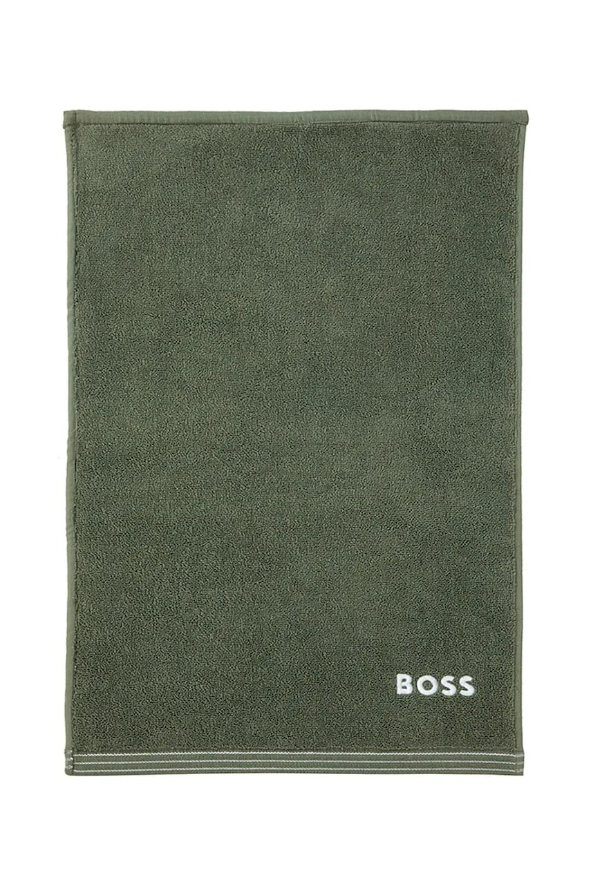 Malý bavlnený uterák BOSS EDGE Lichen 40 x 60 cm