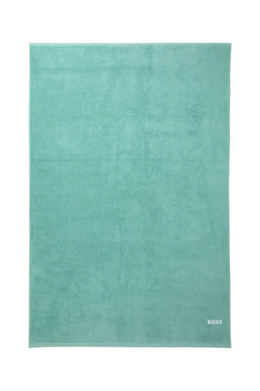 Veľký bavlnený uterák BOSS EDGE Lagoon 100 x 150 cm
