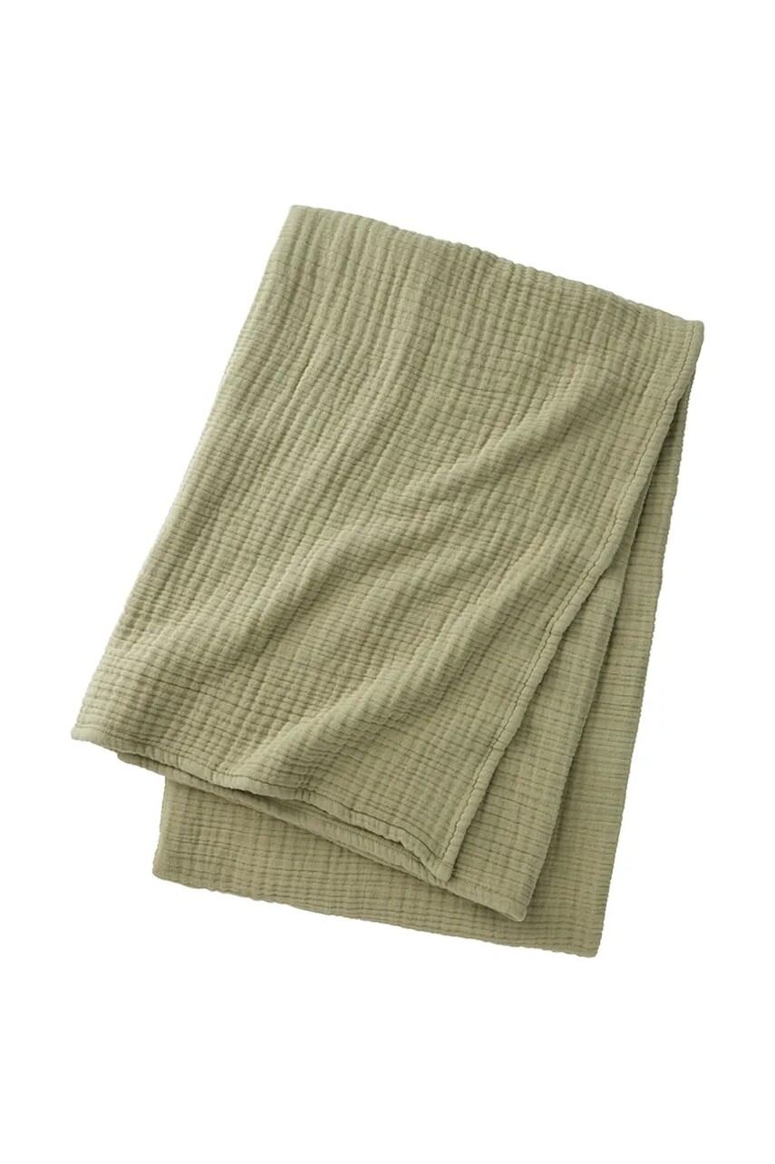 Bavlnený prehoz BOSS LOWEN Khaki 130 x 170 cm