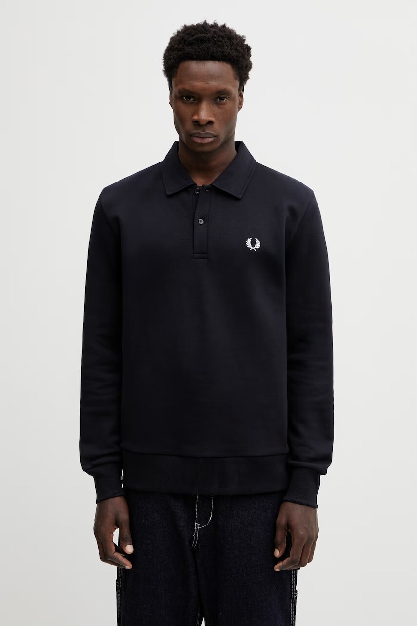Fred Perry mikina s kapucňou pánska