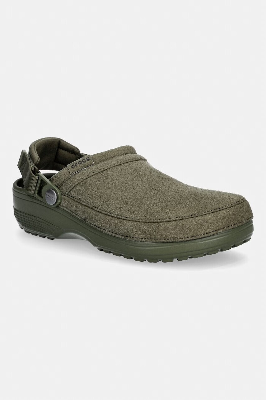Pánske šľapky Crocs Classic Crafted Vegan Suede Cg
