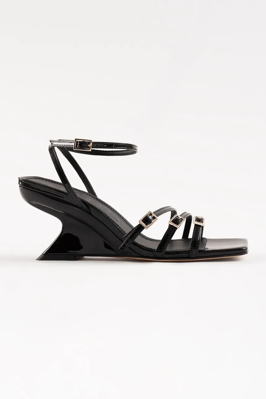 Souliers Martinez sandále na platforme po celej dĺžke koža EDEN