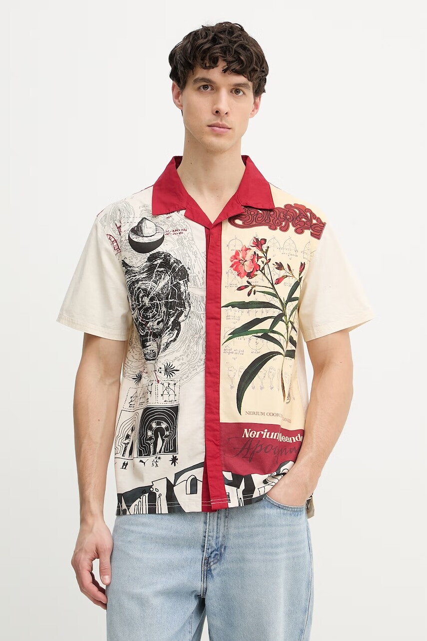 Puma košeľa pánska bavlnená PALAIS ARTISAN Shirt