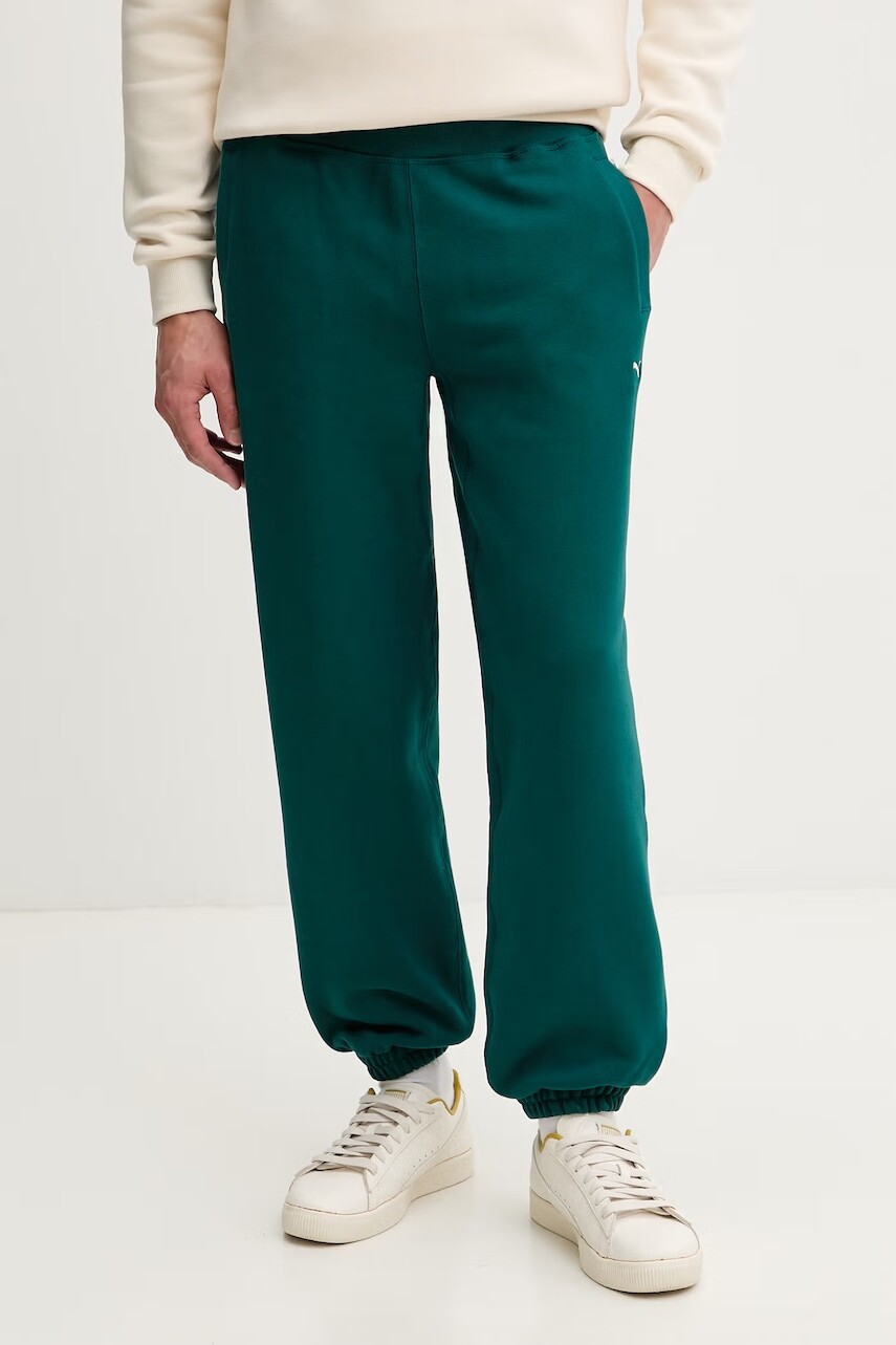 Puma teplákové nohavice pánske bavlnené MMQ Sweatpants