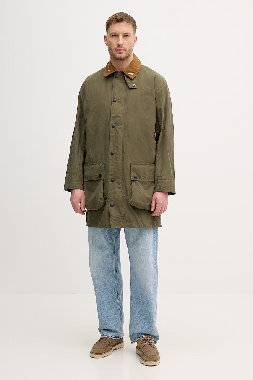 Barbour bunda pánska s bavlnou