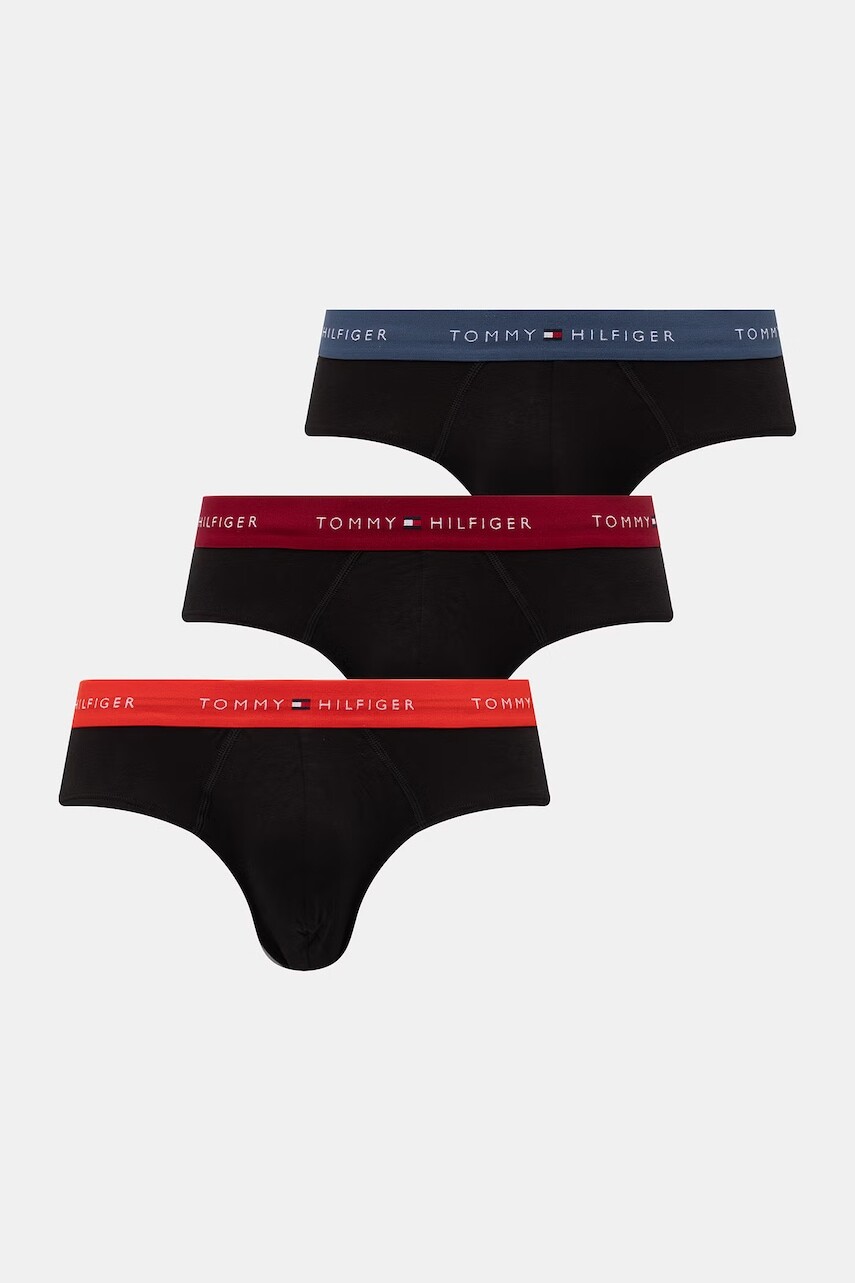 Tommy Hilfiger slipy pánske bavlnené s elastanom 3-pak