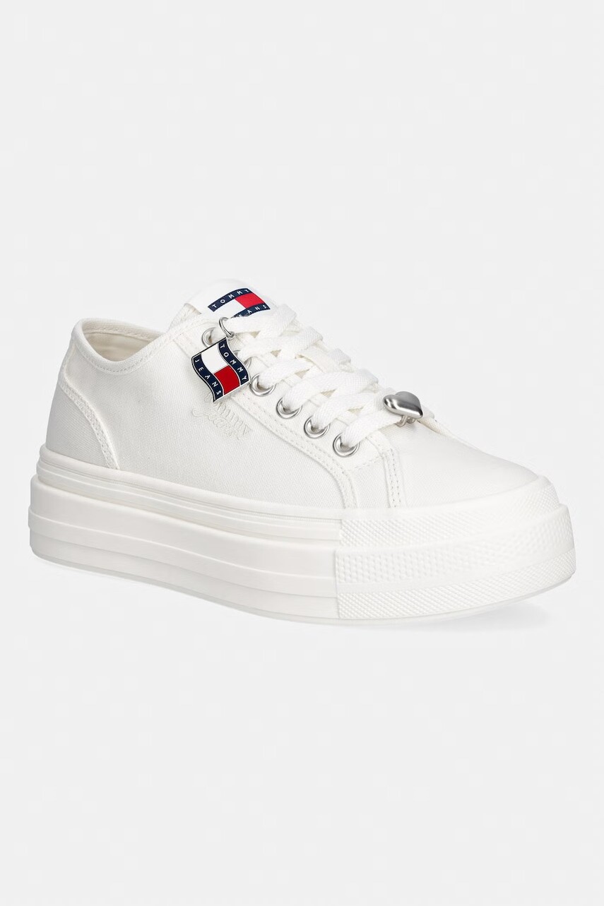 Tommy Jeans TJW FLATFORM SNEAKER CHARMS tenisky dámske