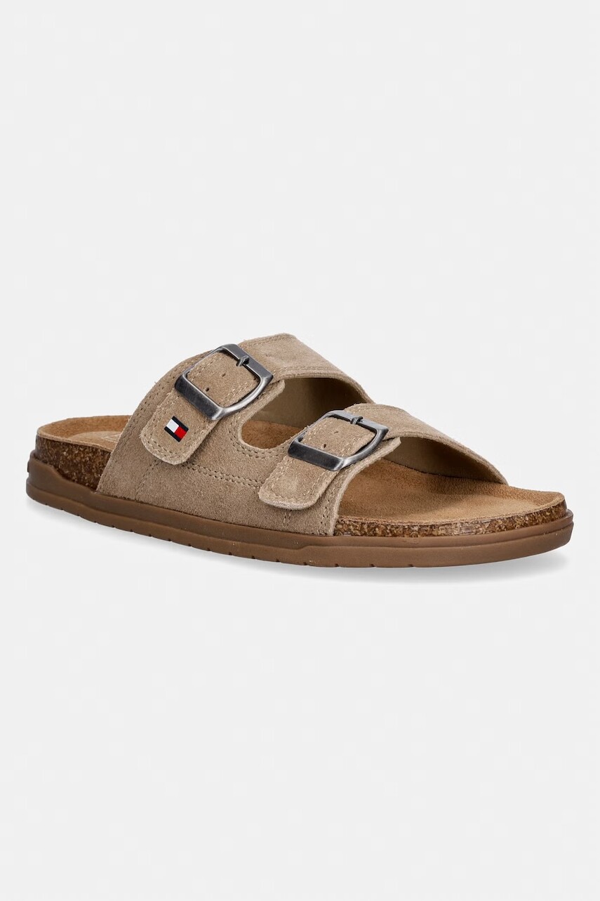 Tommy Hilfiger šľapky detské semišové