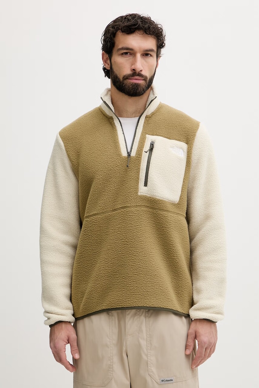 The North Face mikina na zips pánska Yumiori