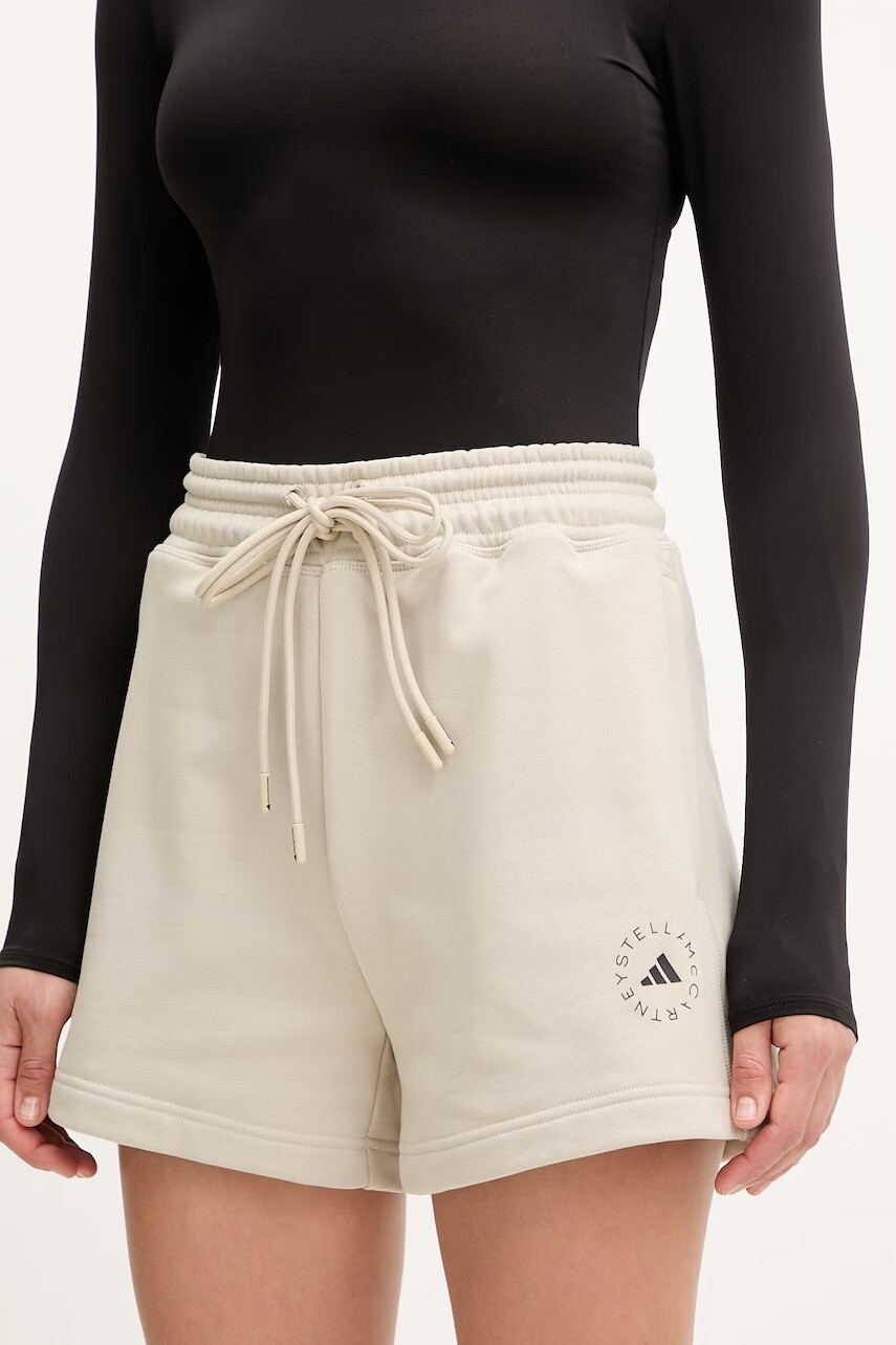 adidas by Stella McCartney teplákové šortky dámske bavlnené