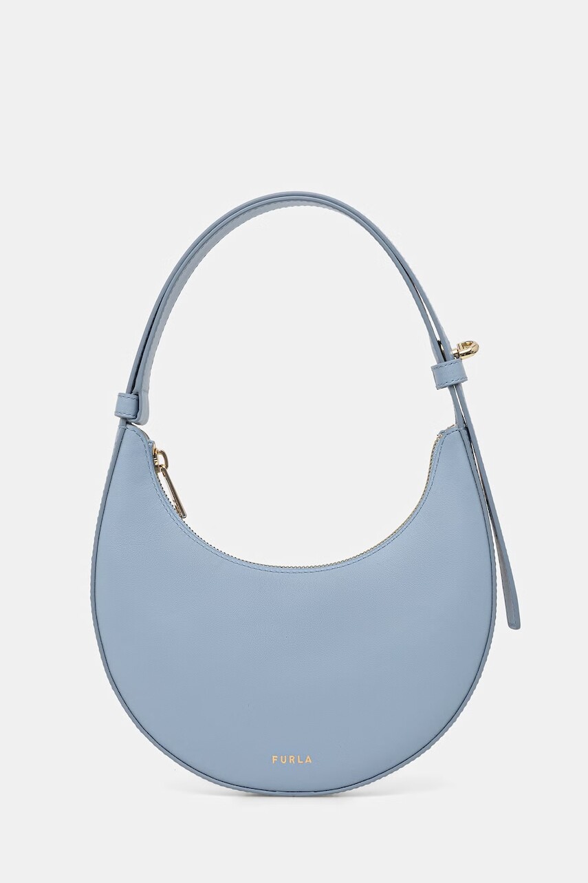 Furla kabelka rogal dámska kožená Deliza Mini Shoulder Bag