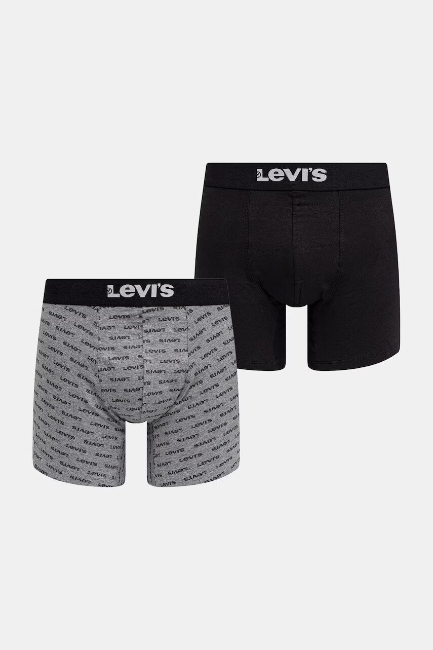 Levi's boxerky pánske bavlnené s elastanom 2-pak