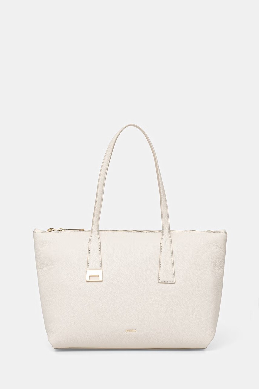 Furla kabelka typu shopper dámska kožená Olivia M Tote
