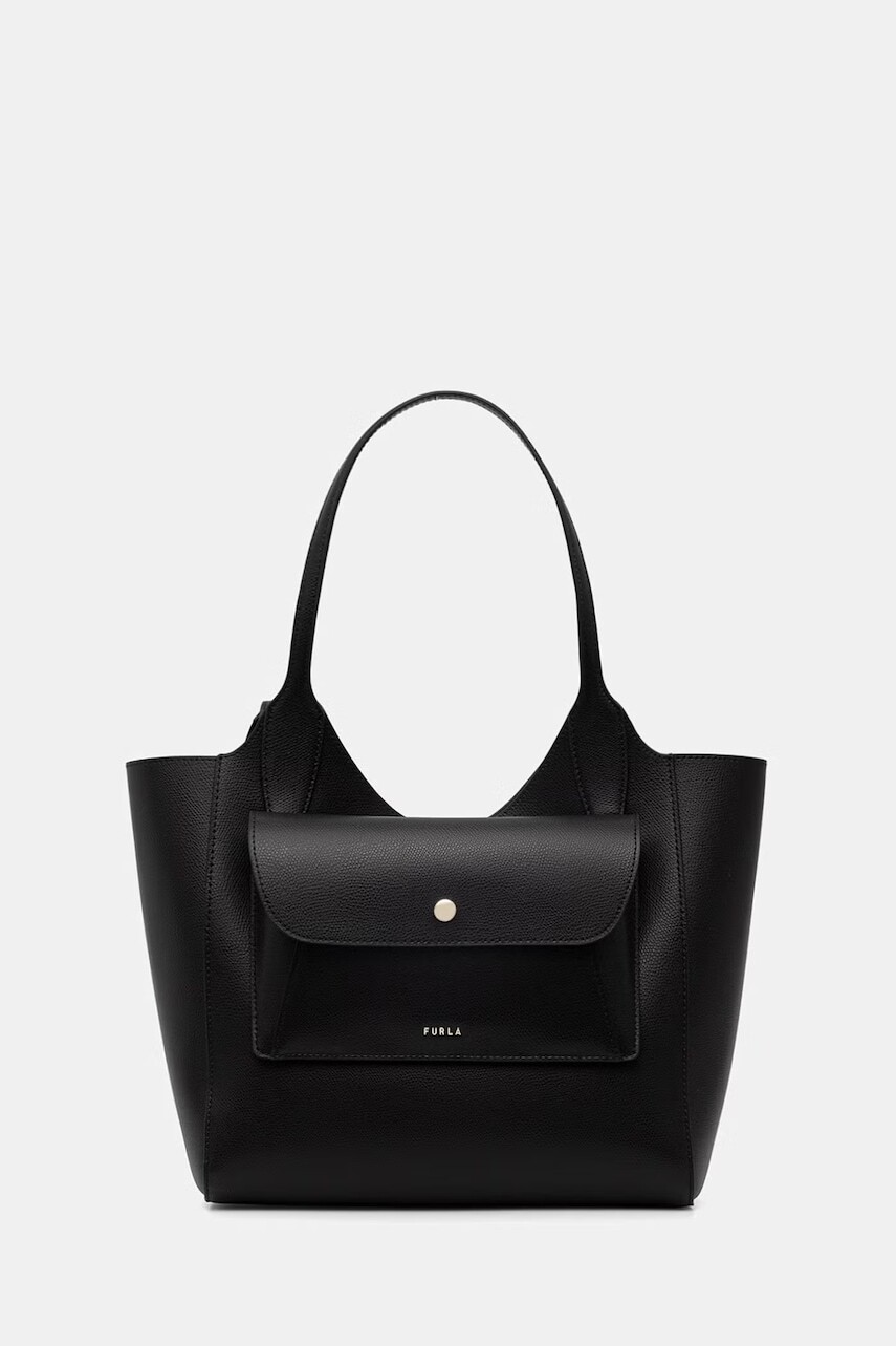 Furla kabelka typu shopper dámska kožená Lea S Tote