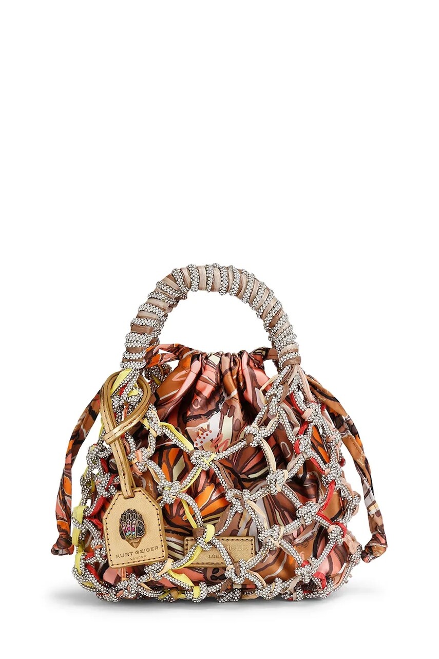 Kurt Geiger London kabelka Macrame Crystal Bag