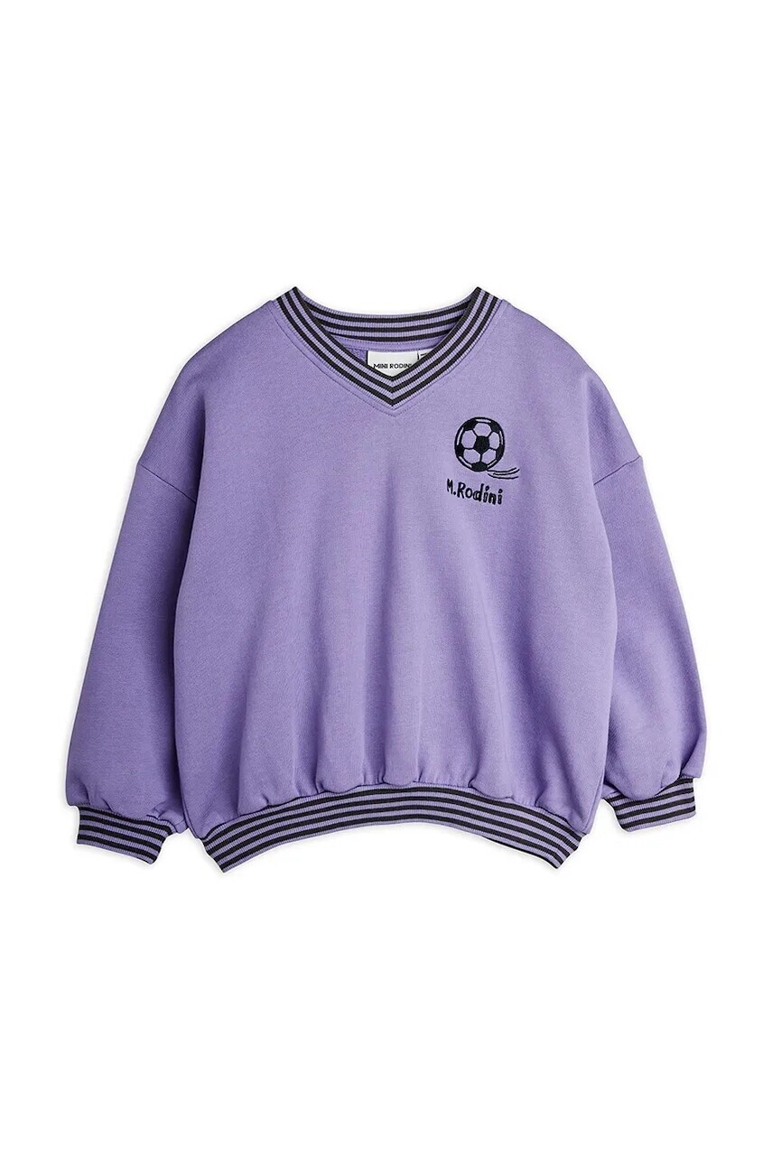 Mini Rodini detská bavlnená mikina Football