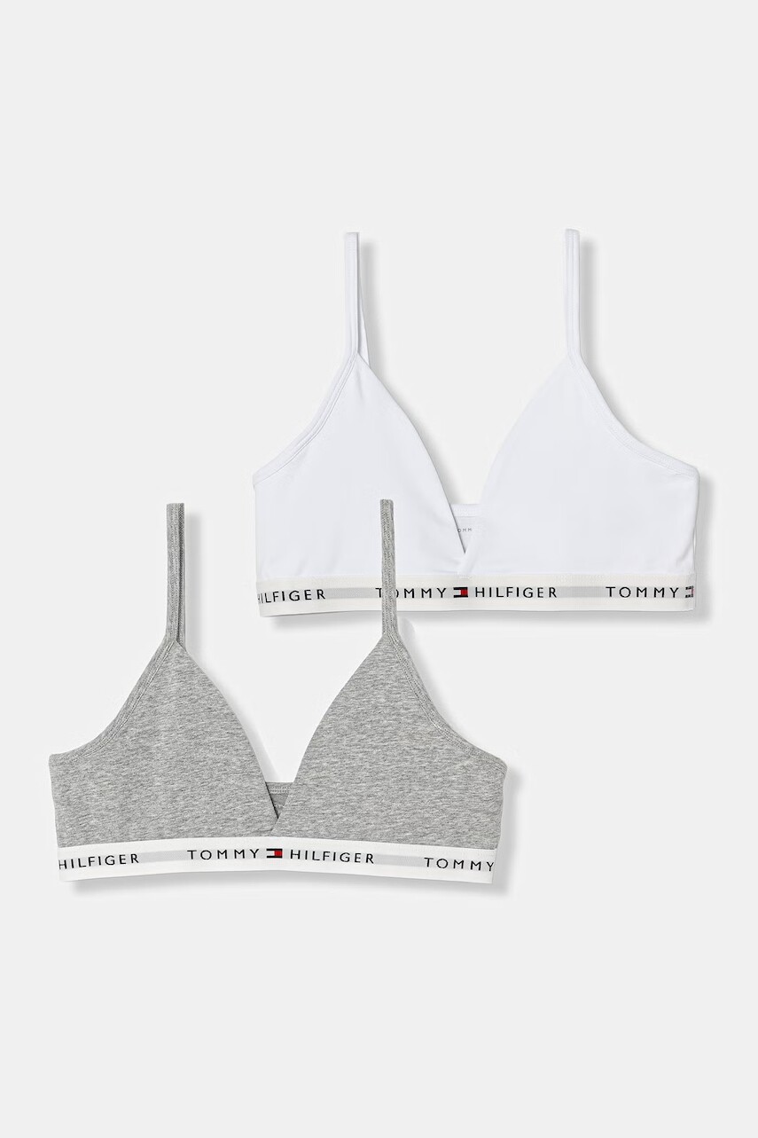 Tommy Hilfiger detská podprsenka bavlnená s elastanom 2-pak