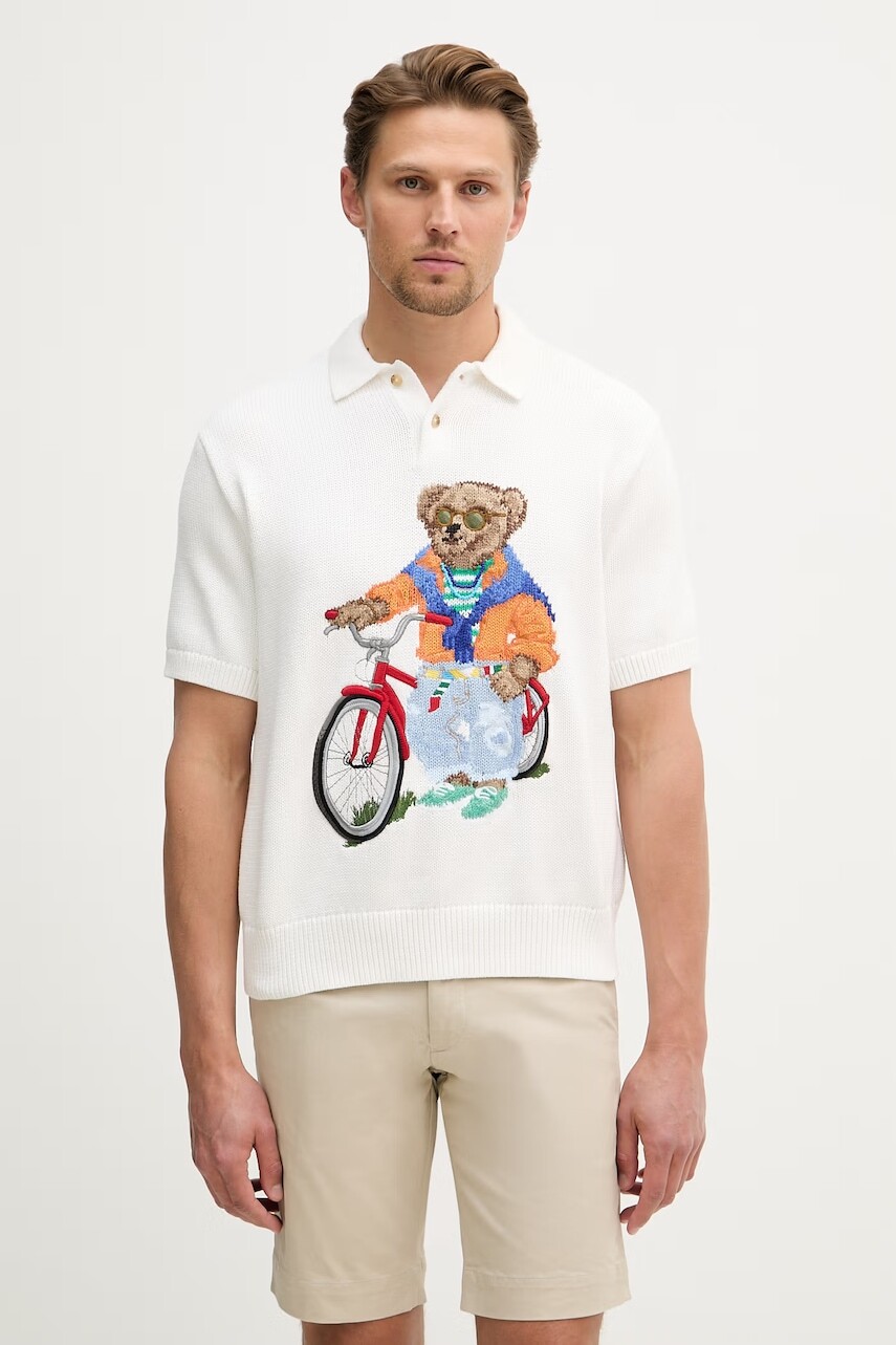 Polo Ralph Lauren polo tričko pánske bavlnené