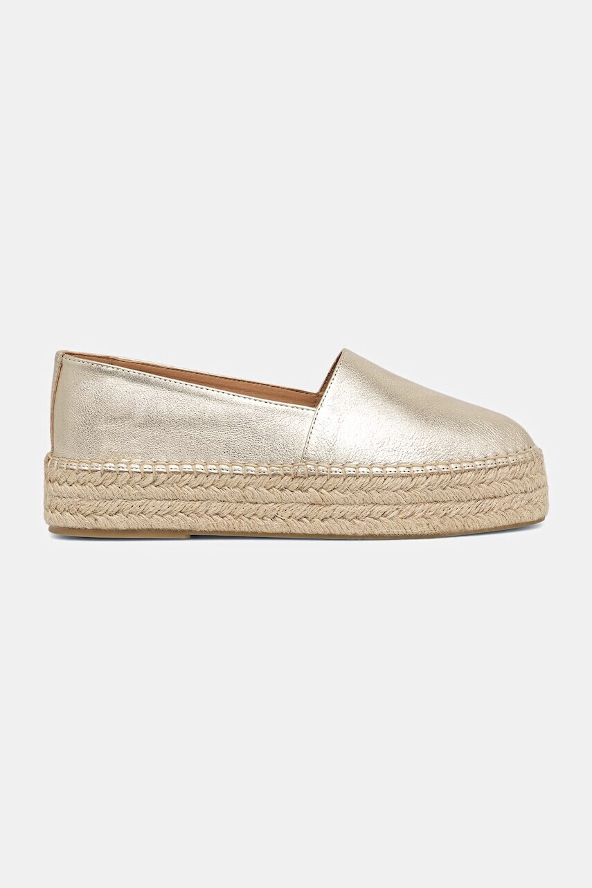 Answear.LAB espadrilky na platforme dámske kožené
