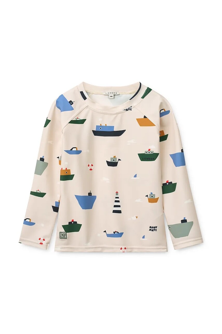 Liewood plavky longsleeve detské Noah Printed Longsleeve Swim Tee