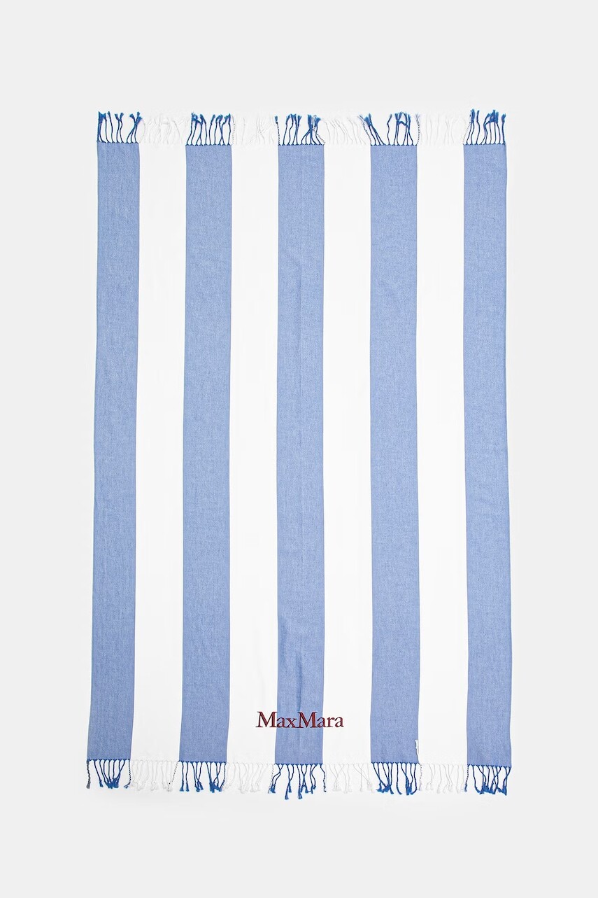 Max Mara Beachwear plážový uterák bavlnený