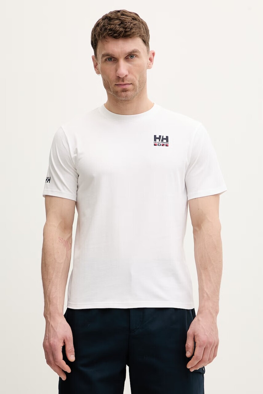 Helly Hansen tričko pánske bavlnené SHORELINE