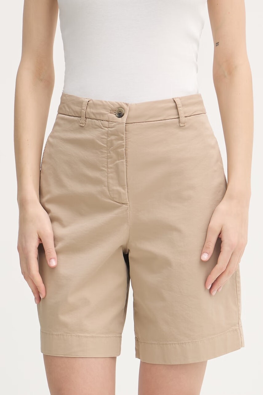 Tommy Hilfiger šortky chino dámske s bavlnou