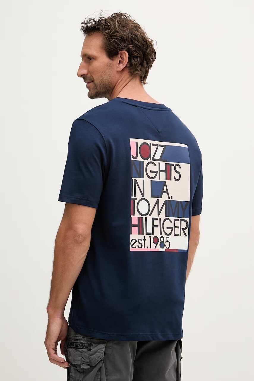 Tommy Hilfiger basic tričko pánske bavlnené