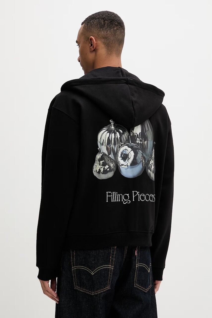 Filling Pieces mikina s kapucňou pánska bavlnená Chrome Fruit