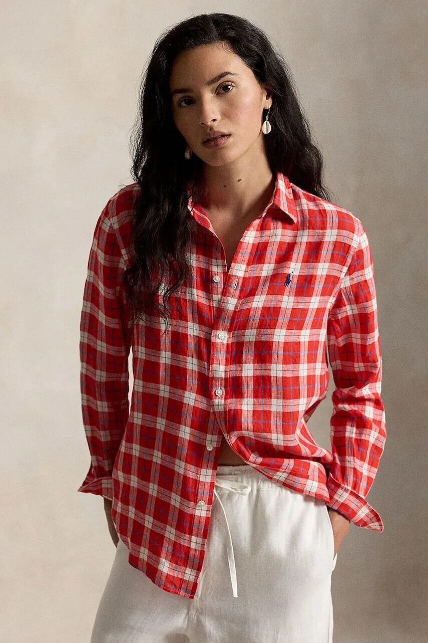 Polo Ralph Lauren košeľa dámska ľanová