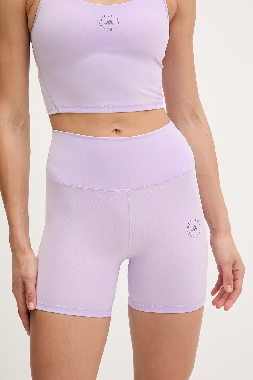 adidas by Stella McCartney látkové šortky dámske
