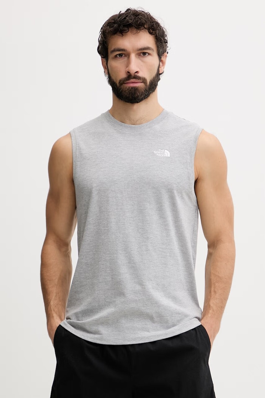 The North Face pánsky top s bavlnou Essential Simple Dome