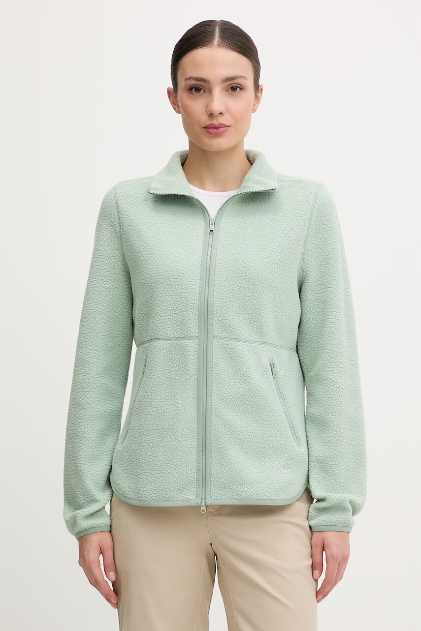 Jack Wolfskin dámska flísová mikina na zips Lite Curl