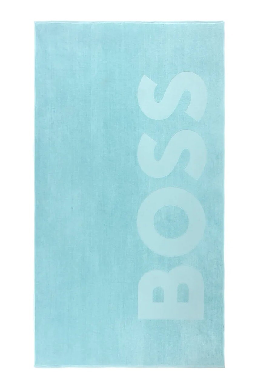 BOSS plážový uterák z textilného materiálu ZUMA Gulf 100 x 180 cm