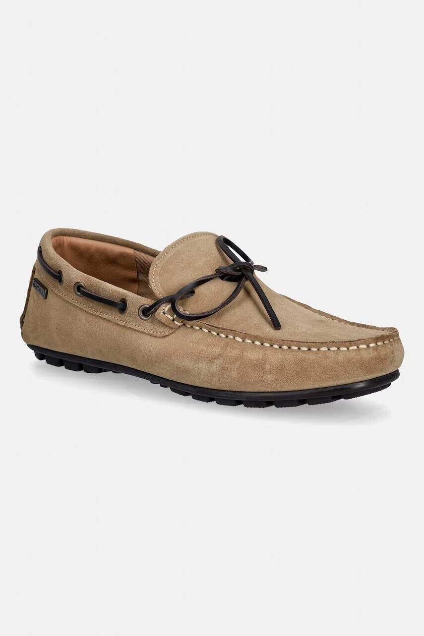 Barbour mokasíny pánske semišové Courage