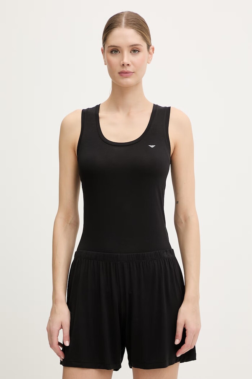 Emporio Armani Underwear top dámsky z viskózy