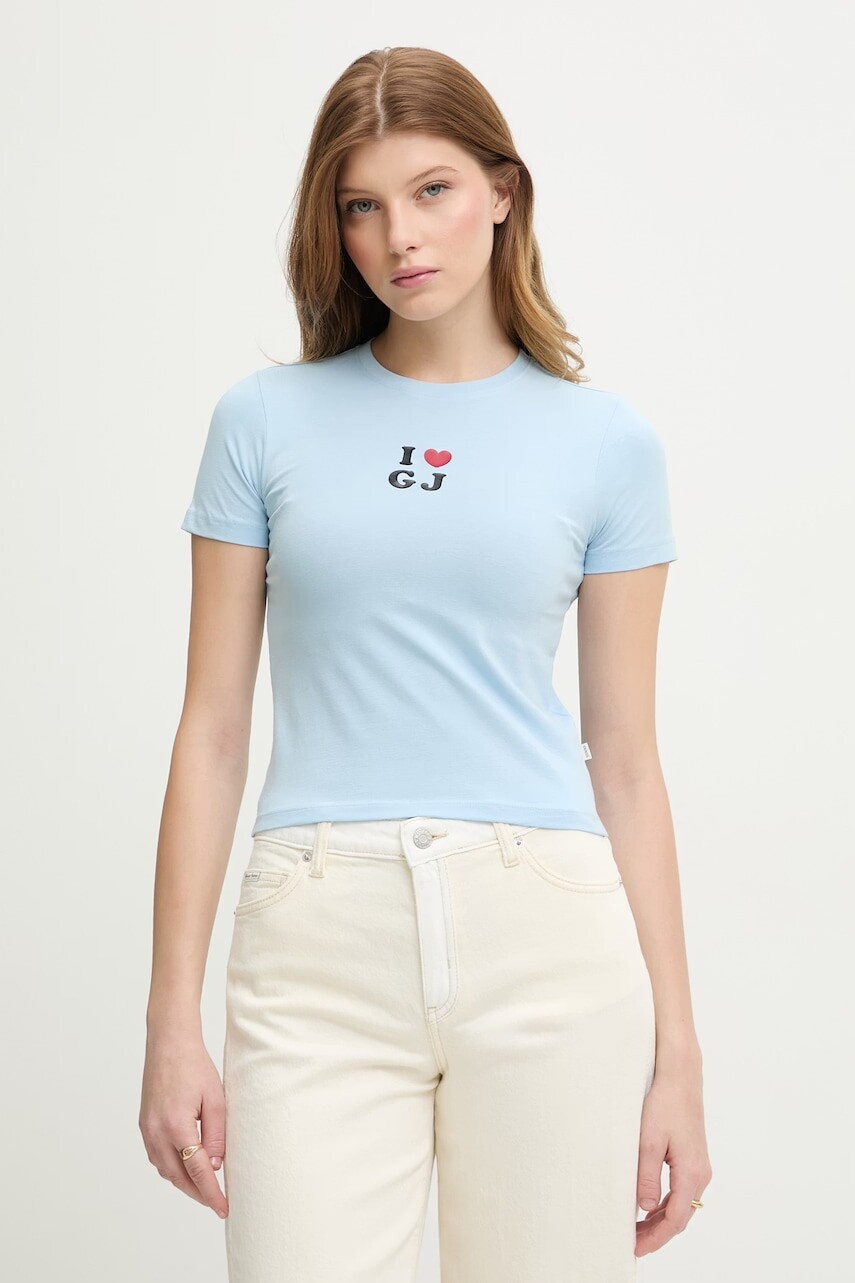 Guess Jeans tričko dámske s bavlnou