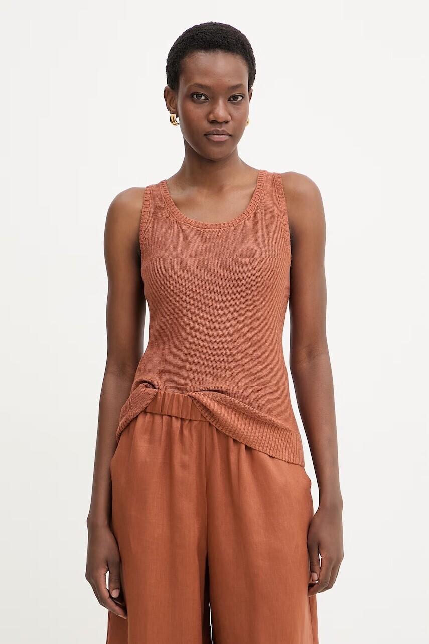 MM by Max Mara top dámsky ľanový BRAVA