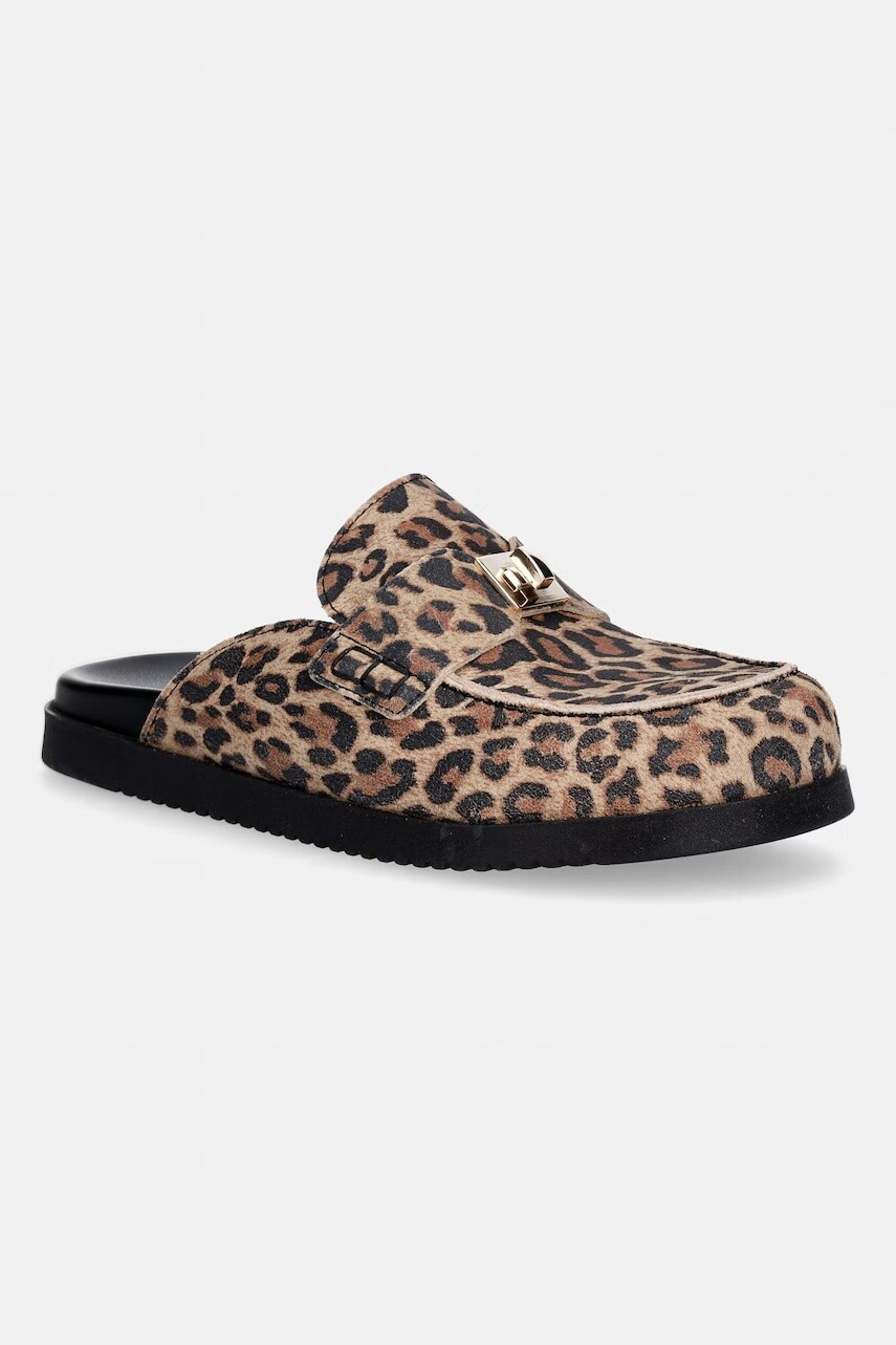 Steve Madden šľapky so zakrytými prstami dámske nubukové Megg