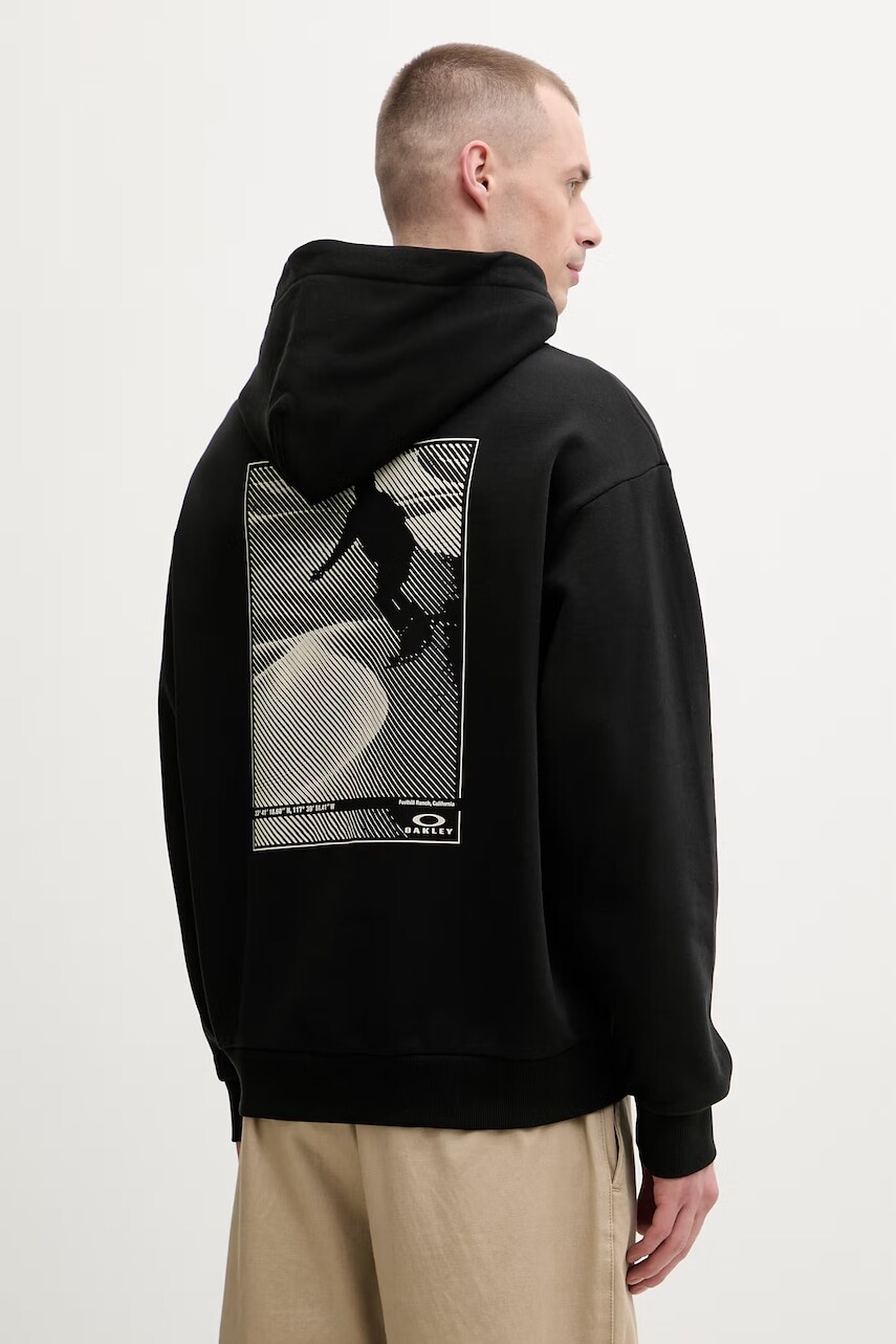 Oakley mikina s kapucňou pánska bavlnená SANDBOARD