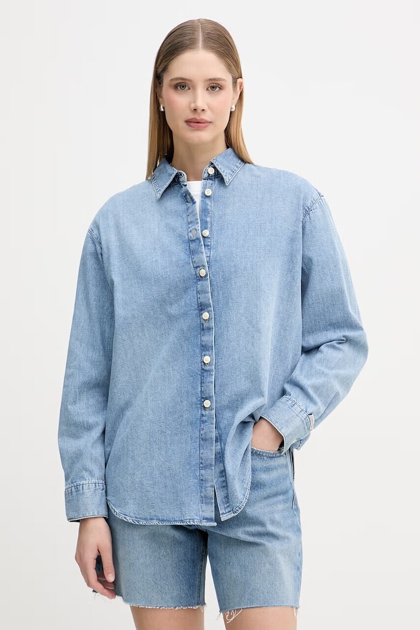 Calvin Klein Jeans košeľa dámska rifľová