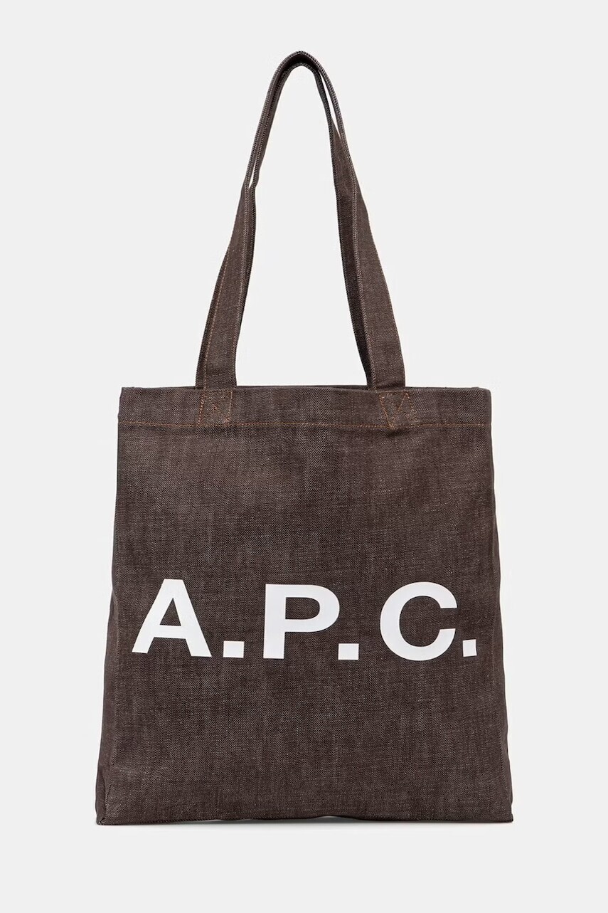 A.P.C. bavlnená taška TOTE LOU