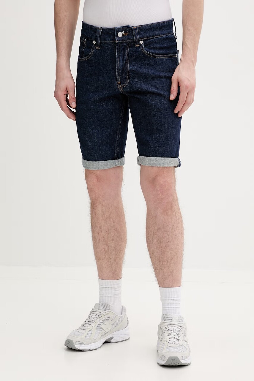 Tommy Jeans šortky pánske rifľové