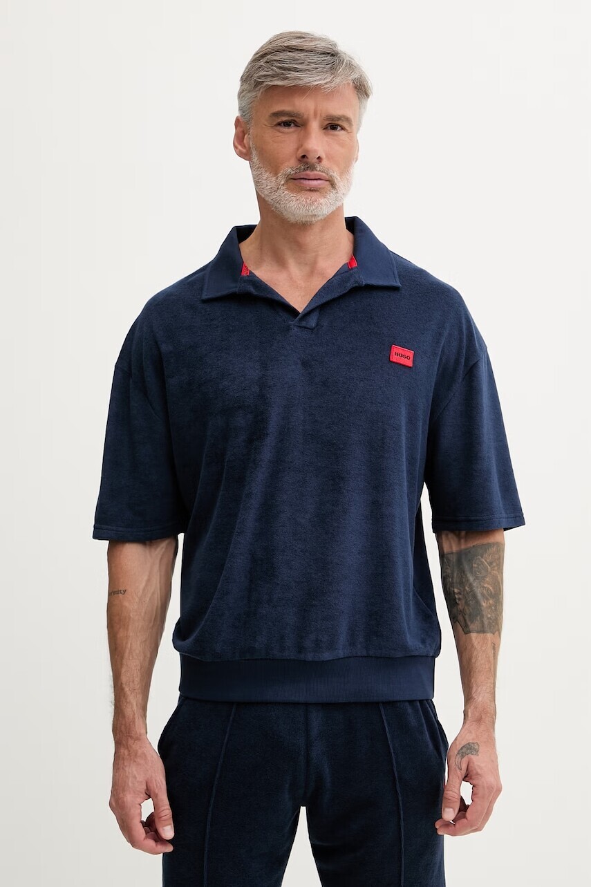 HUGO šortky lounge pánske s bavlnou TERRANCE SHORTS